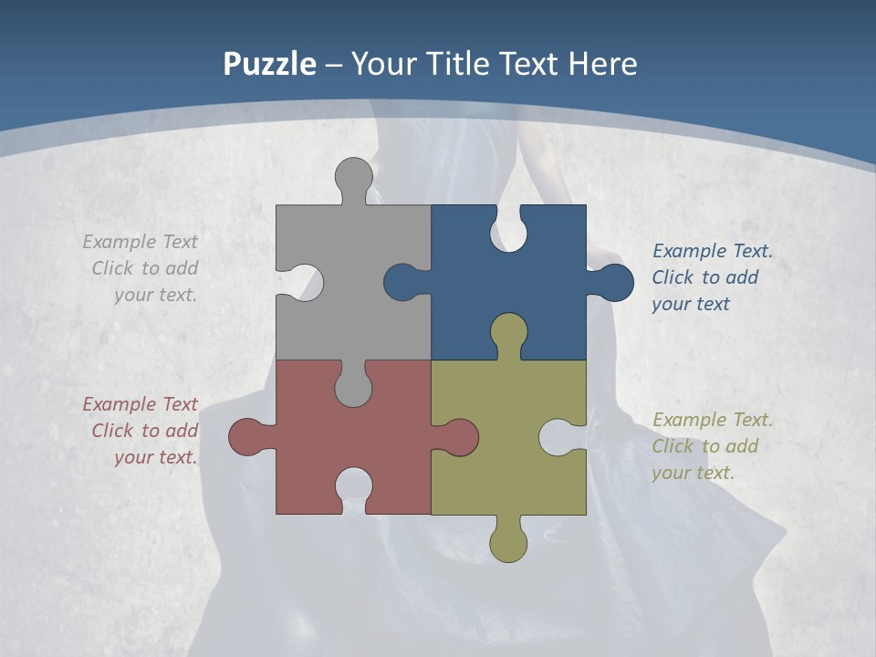 Dress Background Fabric PowerPoint Template