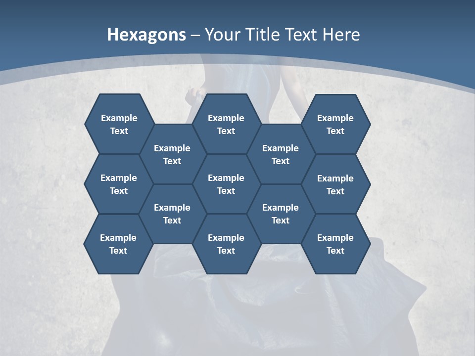 Dress Background Fabric PowerPoint Template