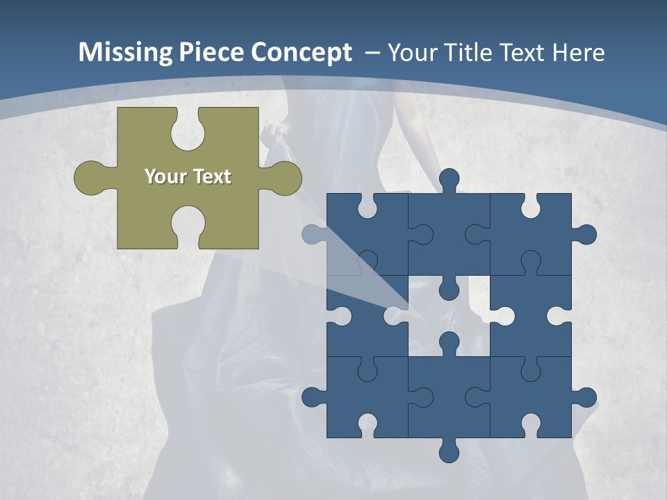 Dress Background Fabric PowerPoint Template