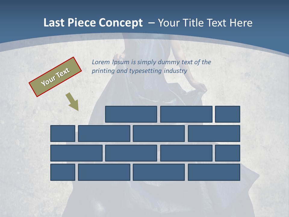 Dress Background Fabric PowerPoint Template