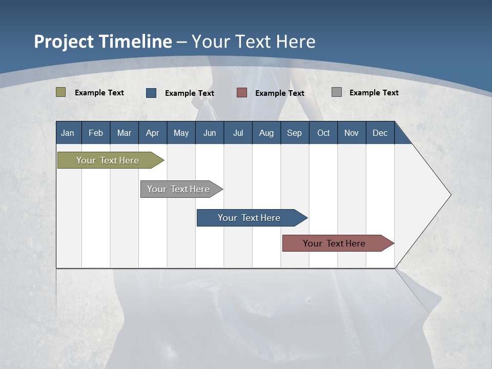 Dress Background Fabric PowerPoint Template