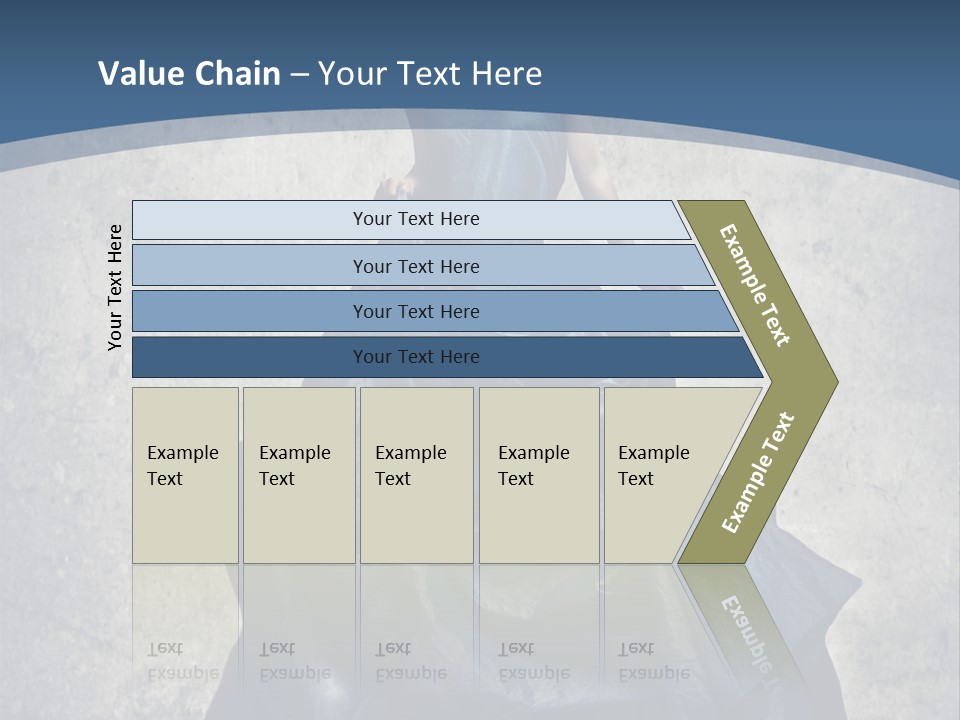 Dress Background Fabric PowerPoint Template