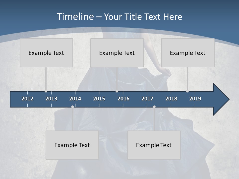 Dress Background Fabric PowerPoint Template