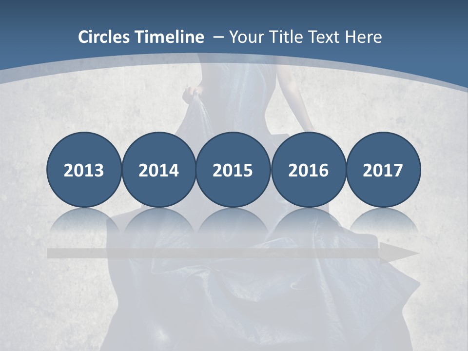 Dress Background Fabric PowerPoint Template