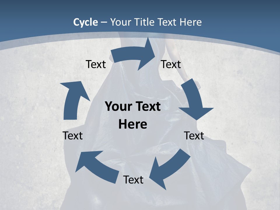 Dress Background Fabric PowerPoint Template