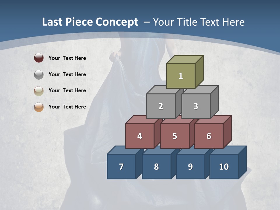 Dress Background Fabric PowerPoint Template