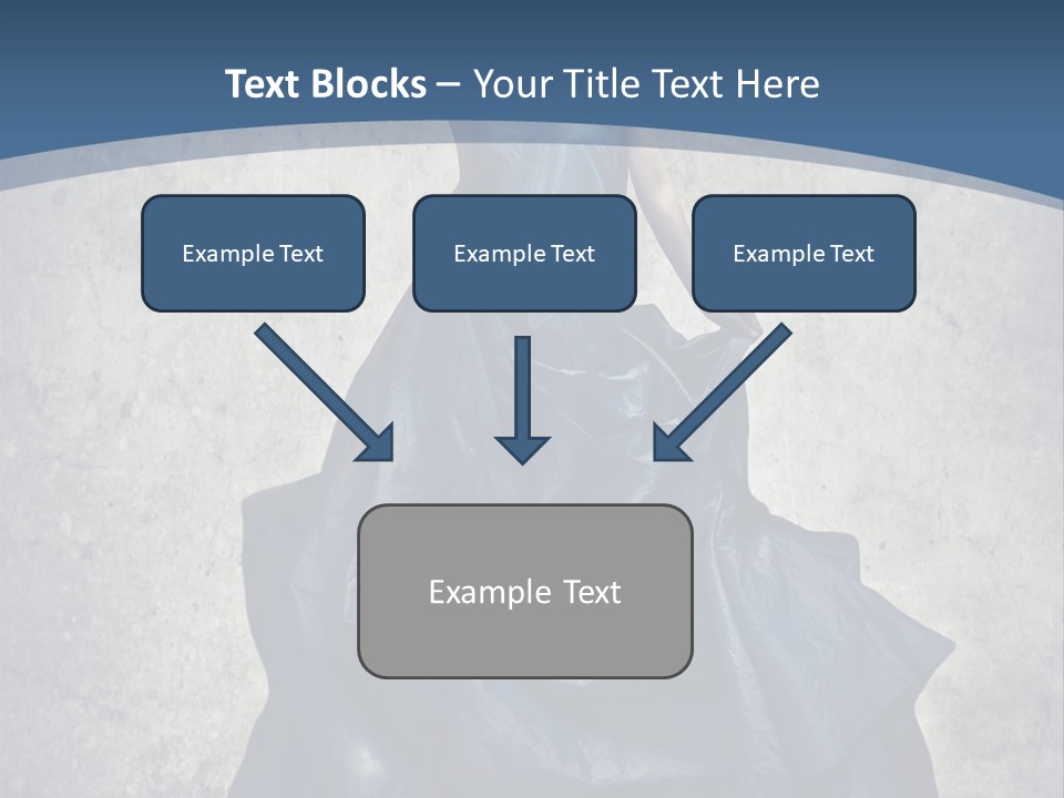 Dress Background Fabric PowerPoint Template