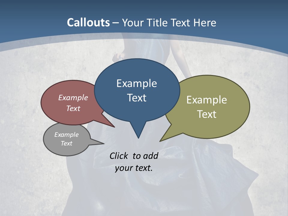 Dress Background Fabric PowerPoint Template