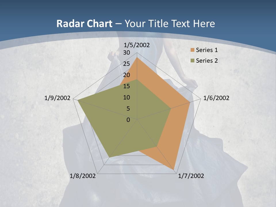 Dress Background Fabric PowerPoint Template