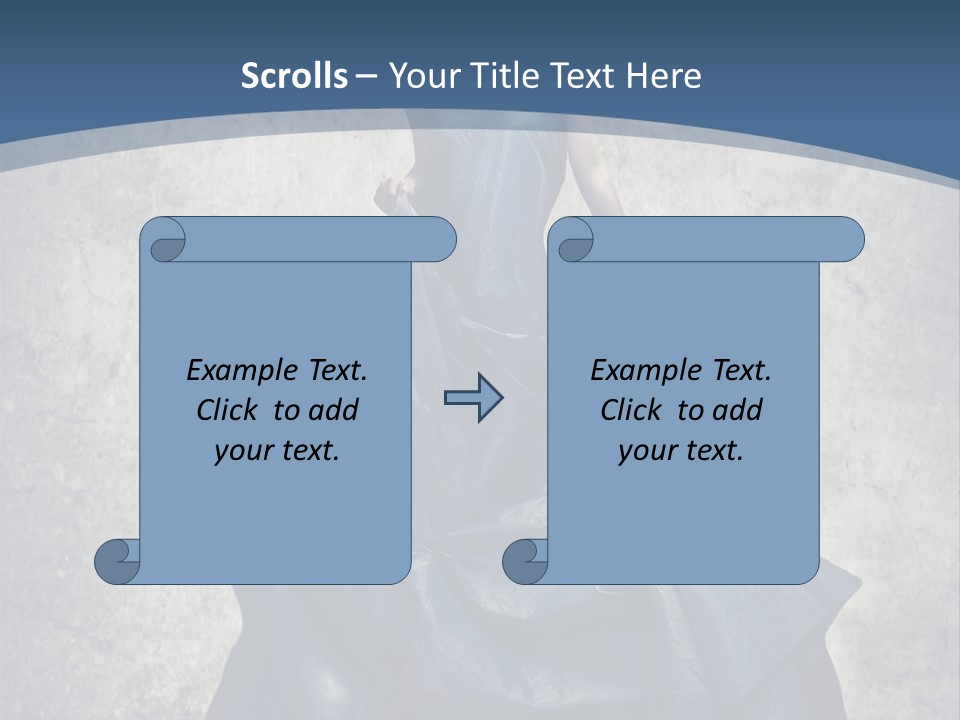 Dress Background Fabric PowerPoint Template