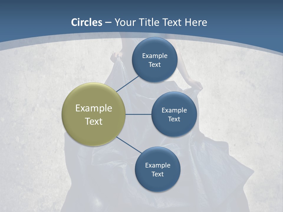 Dress Background Fabric PowerPoint Template