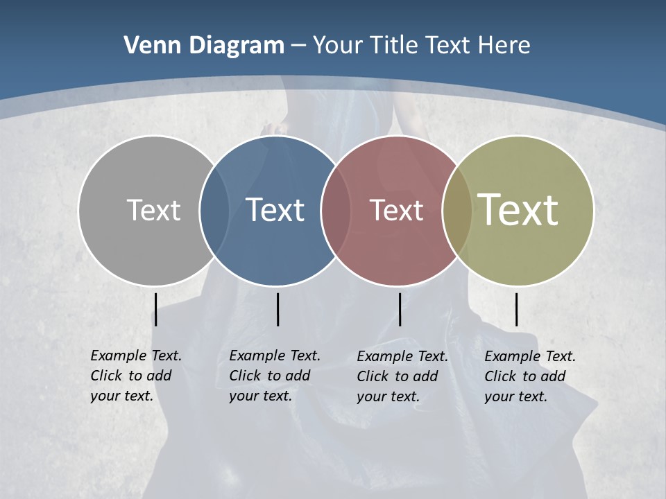 Dress Background Fabric PowerPoint Template