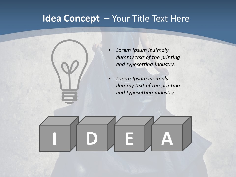 Dress Background Fabric PowerPoint Template