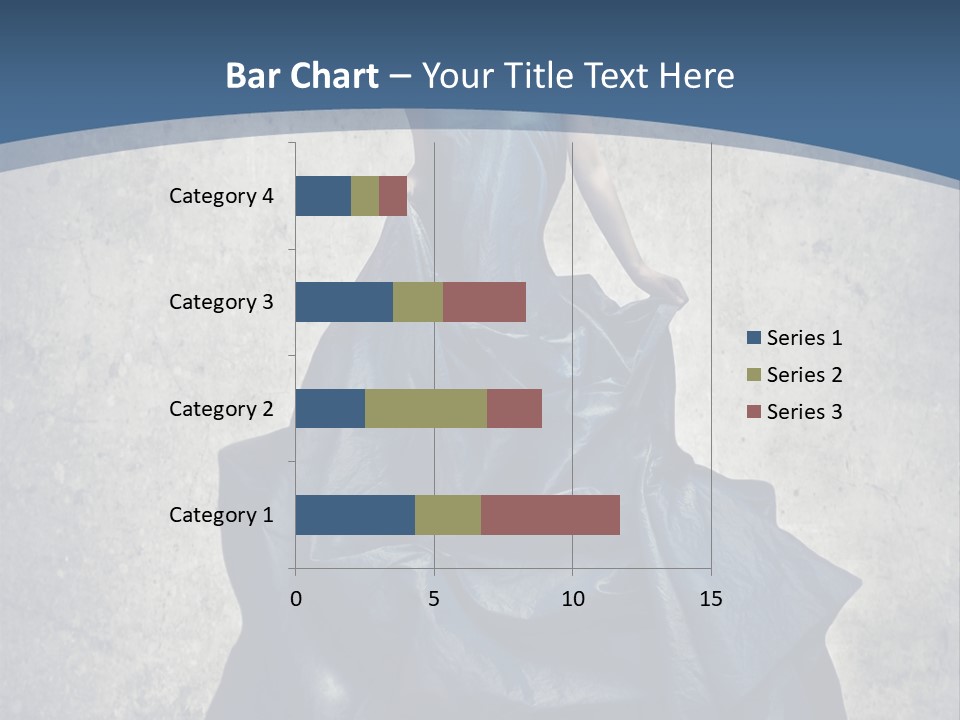 Dress Background Fabric PowerPoint Template