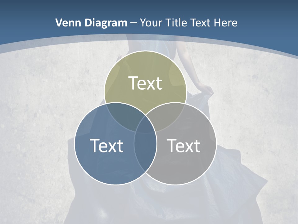 Dress Background Fabric PowerPoint Template