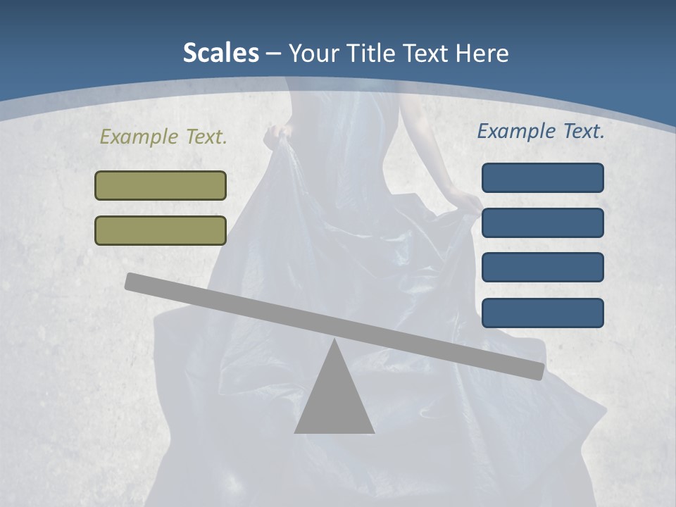 Dress Background Fabric PowerPoint Template