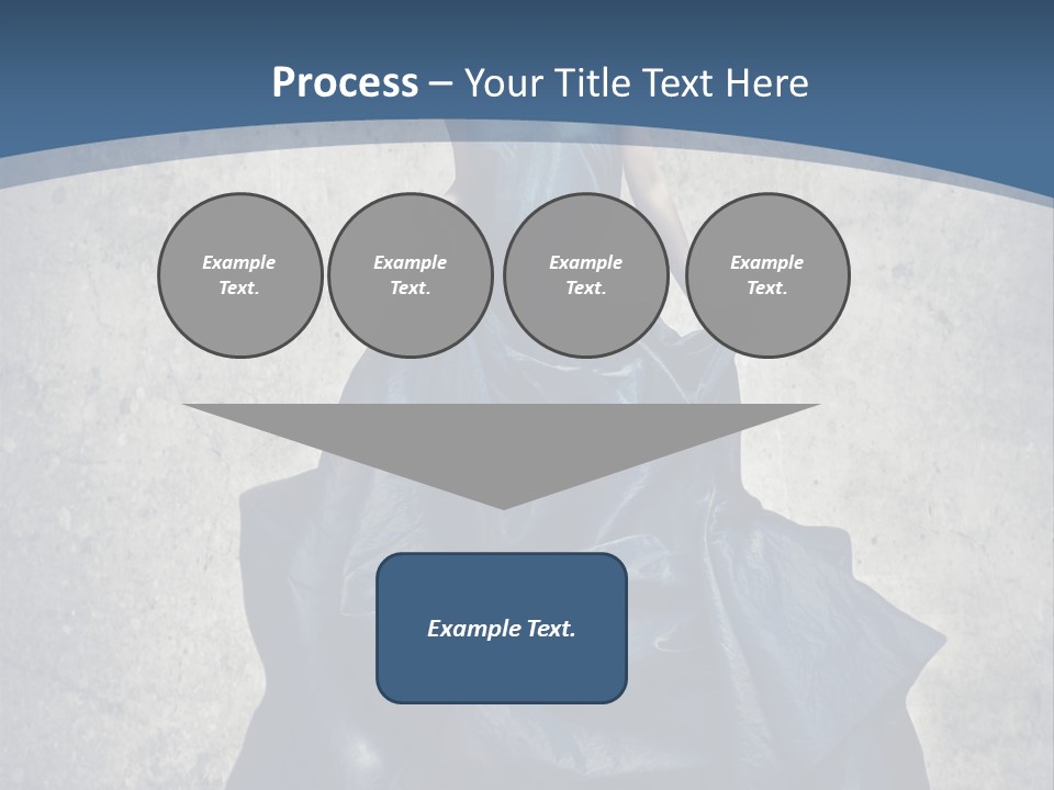 Dress Background Fabric PowerPoint Template