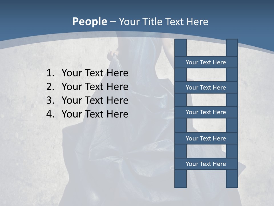 Dress Background Fabric PowerPoint Template