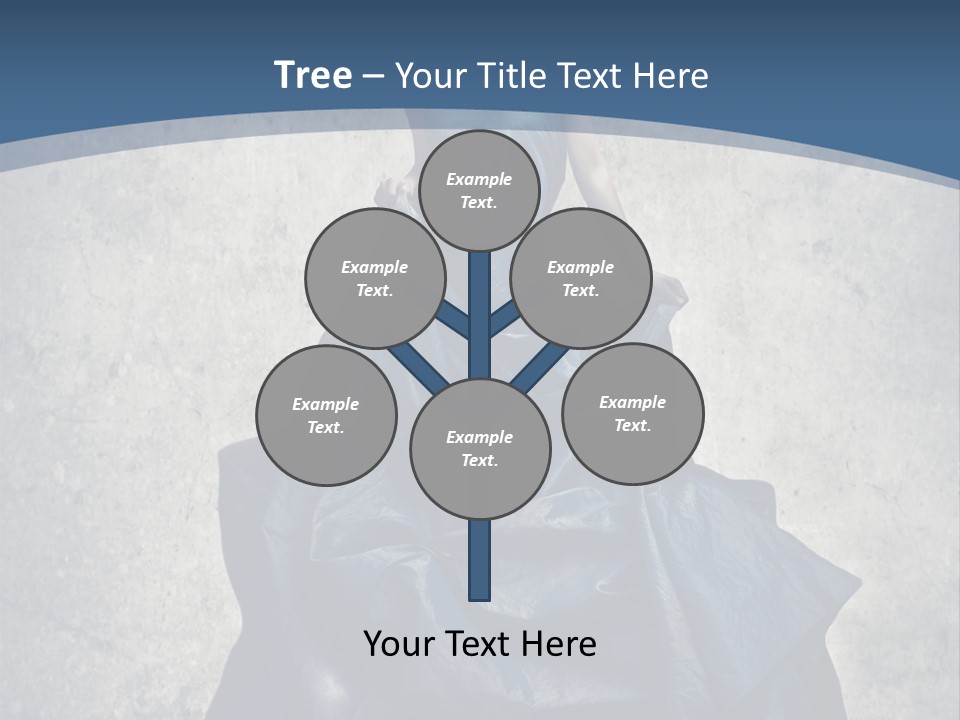 Dress Background Fabric PowerPoint Template