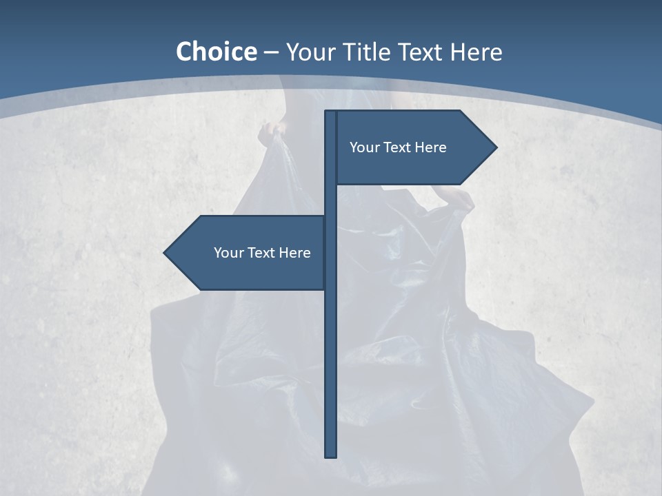 Dress Background Fabric PowerPoint Template