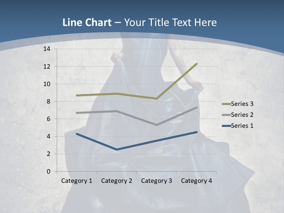 Dress Background Fabric PowerPoint Template