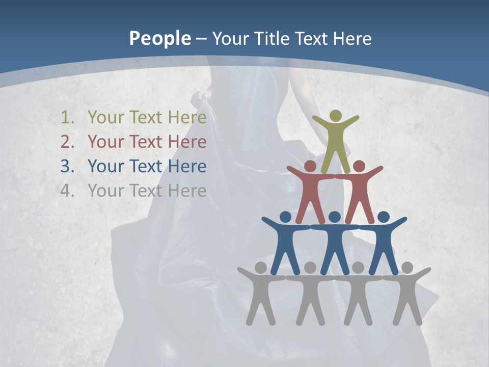 Dress Background Fabric PowerPoint Template