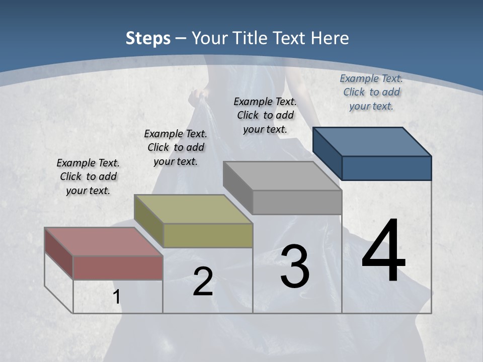 Dress Background Fabric PowerPoint Template