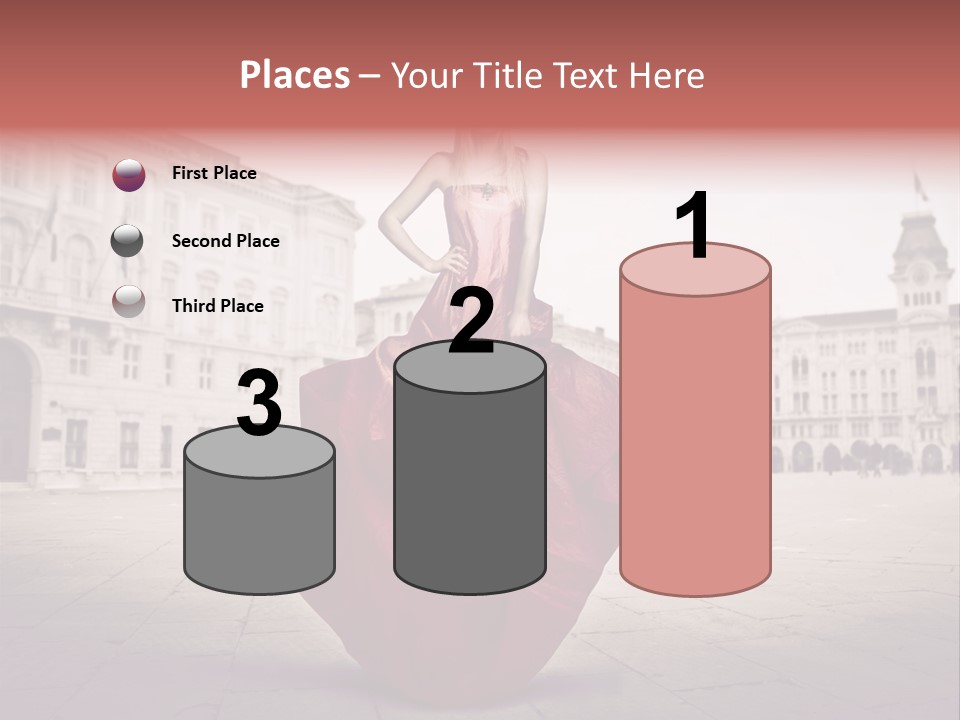 Beautiful Landscaped Outdoor PowerPoint Template