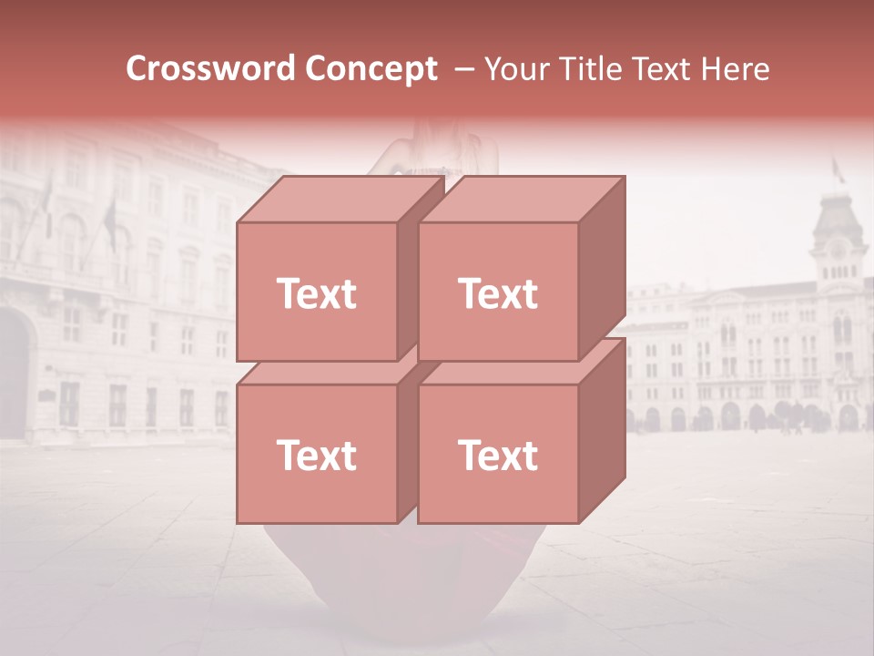 Beautiful Landscaped Outdoor PowerPoint Template