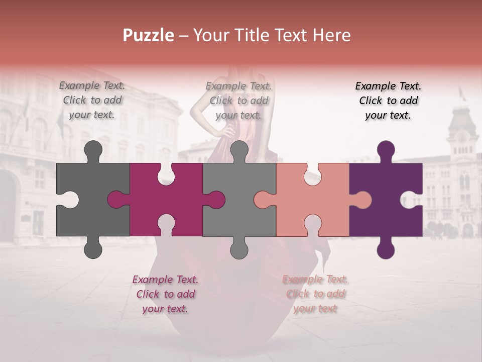 Beautiful Landscaped Outdoor PowerPoint Template