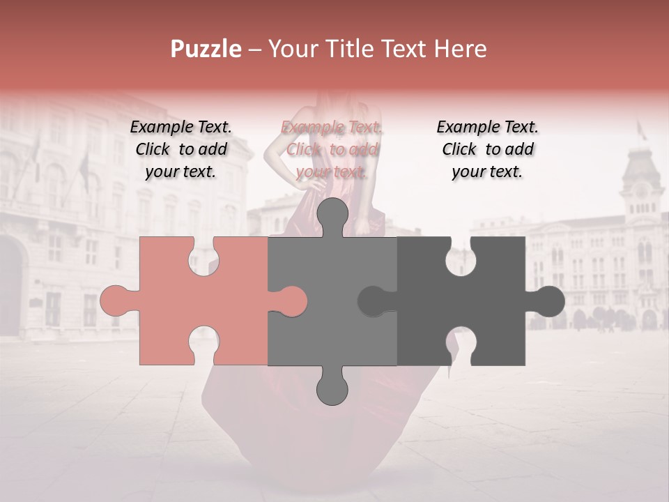 Beautiful Landscaped Outdoor PowerPoint Template