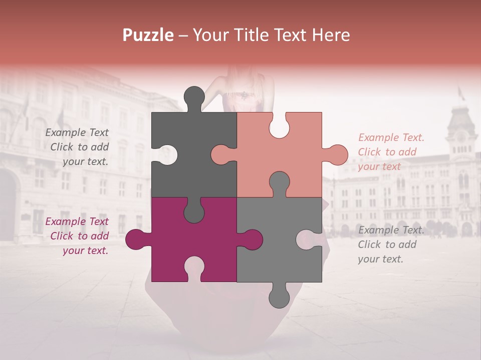 Beautiful Landscaped Outdoor PowerPoint Template