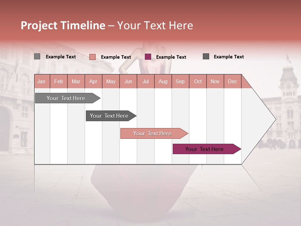Beautiful Landscaped Outdoor PowerPoint Template