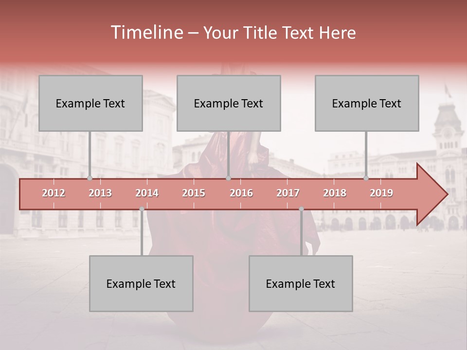 Beautiful Landscaped Outdoor PowerPoint Template
