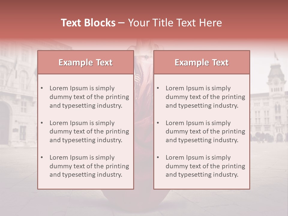 Beautiful Landscaped Outdoor PowerPoint Template
