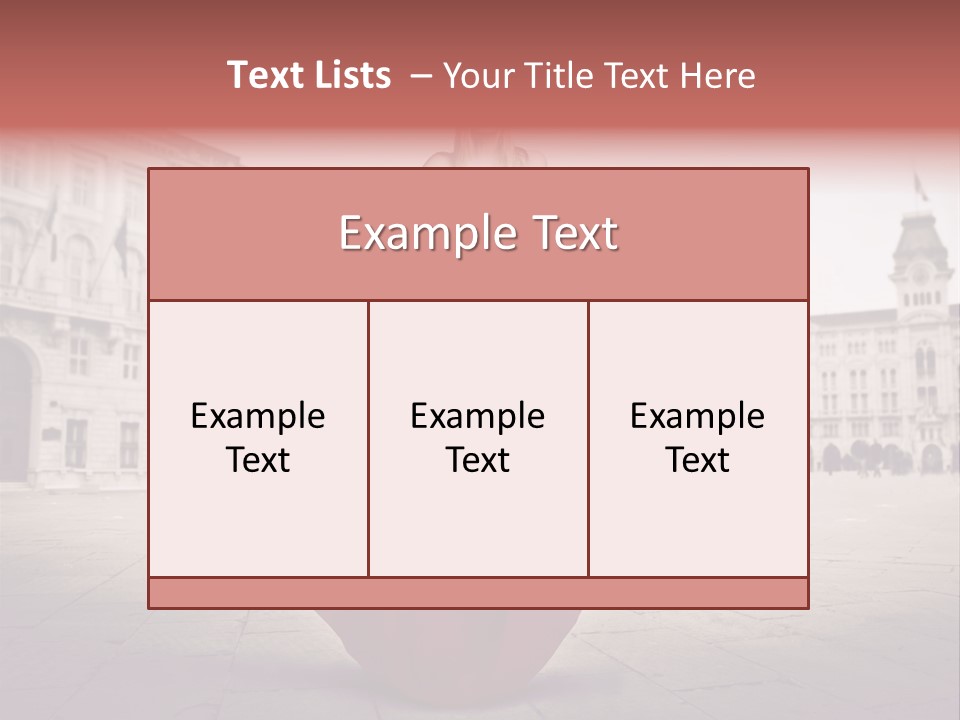 Beautiful Landscaped Outdoor PowerPoint Template