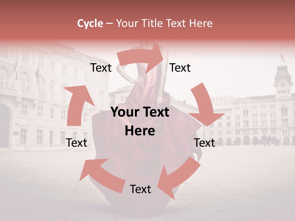 Beautiful Landscaped Outdoor PowerPoint Template