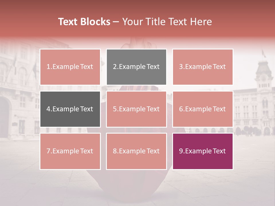 Beautiful Landscaped Outdoor PowerPoint Template