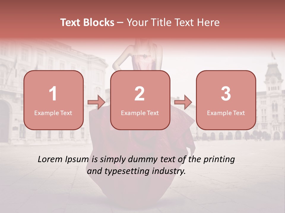 Beautiful Landscaped Outdoor PowerPoint Template