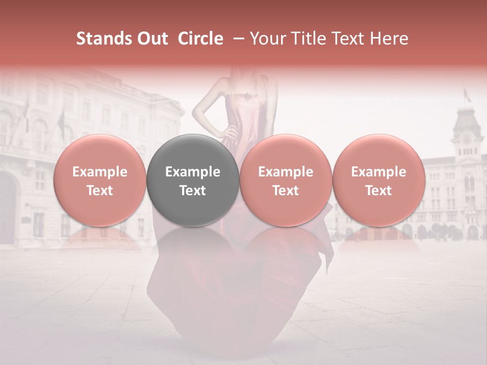 Beautiful Landscaped Outdoor PowerPoint Template