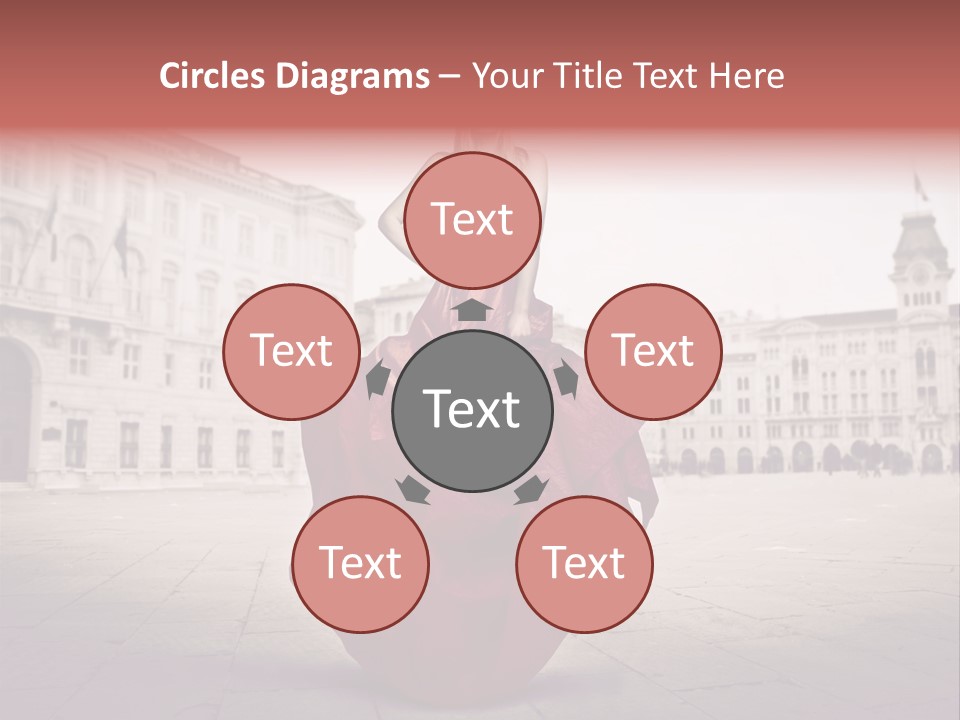 Beautiful Landscaped Outdoor PowerPoint Template