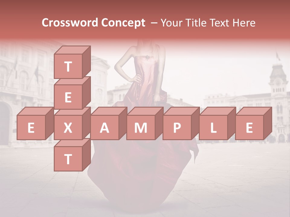 Beautiful Landscaped Outdoor PowerPoint Template