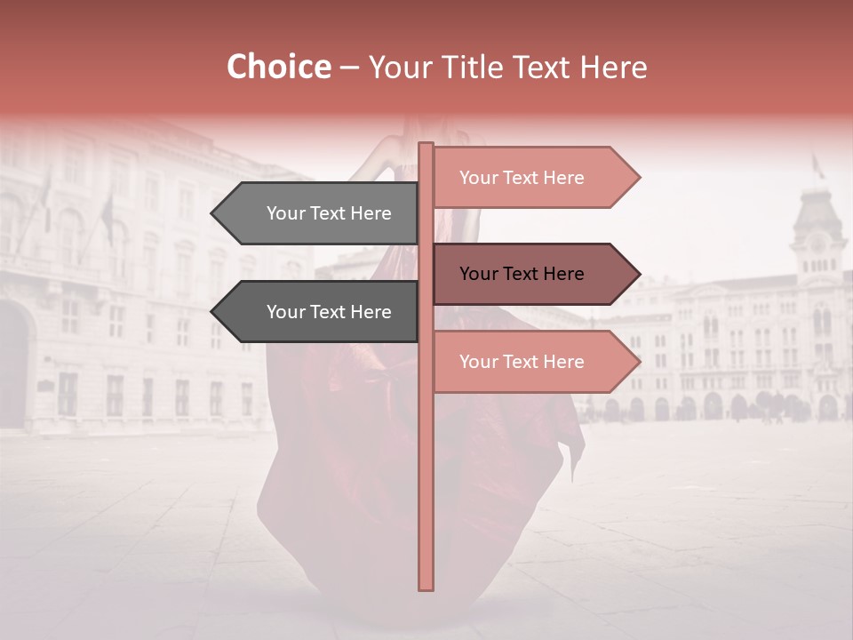 Beautiful Landscaped Outdoor PowerPoint Template