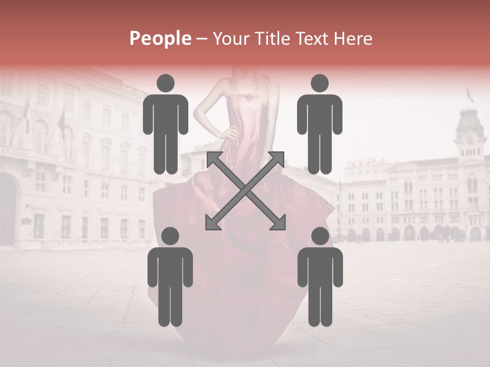 Beautiful Landscaped Outdoor PowerPoint Template