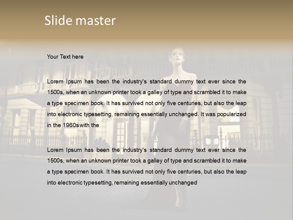 Rich Leave Event PowerPoint Template