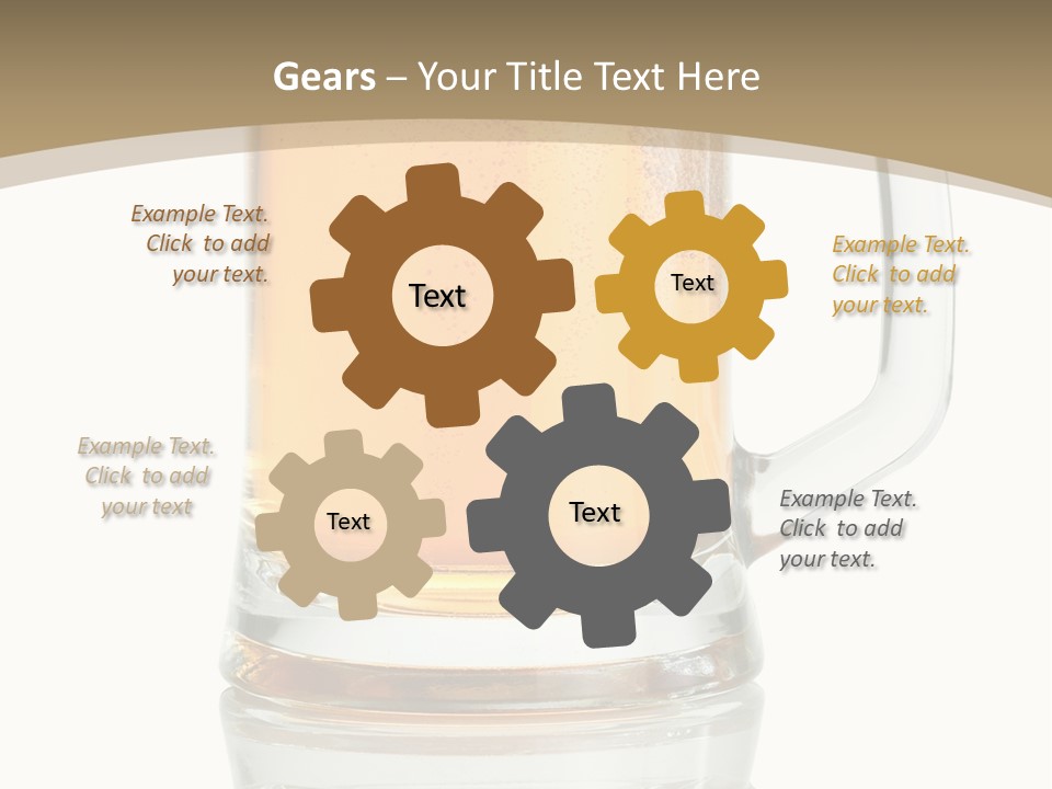 Quench Yellow Appetizing PowerPoint Template