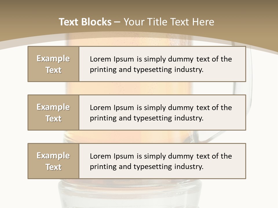 Quench Yellow Appetizing PowerPoint Template