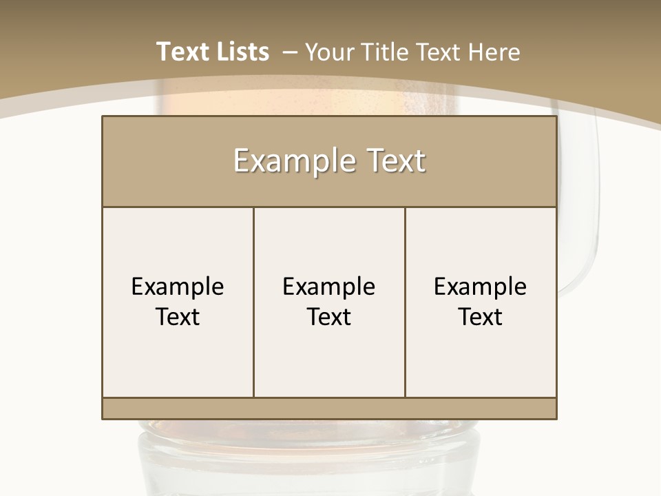 Quench Yellow Appetizing PowerPoint Template