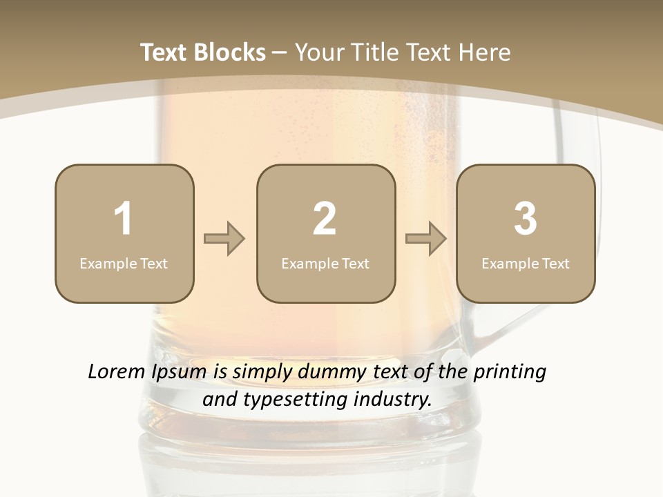 Quench Yellow Appetizing PowerPoint Template