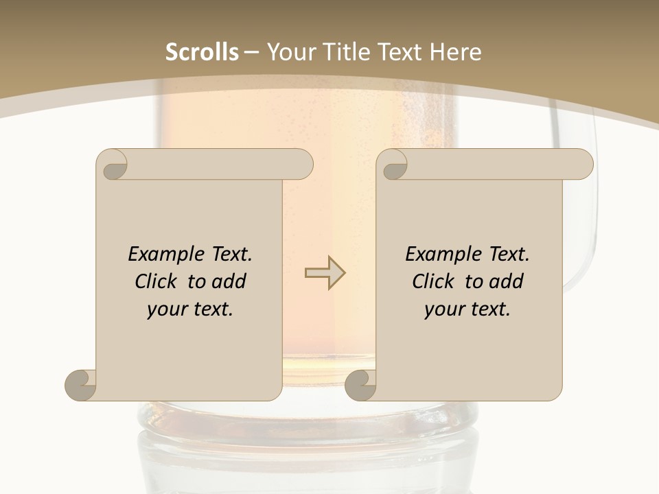 Quench Yellow Appetizing PowerPoint Template